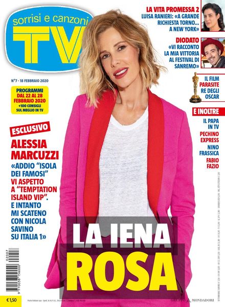 TV Sorrisi e Canzoni – 18 Febbraio 2020