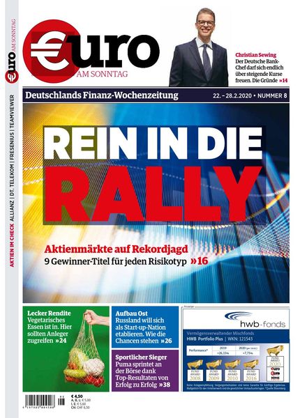 Euro am Sonntag – 22 Februar 2020
