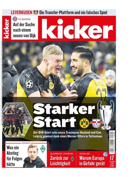Kicker – 20 Februar 2020