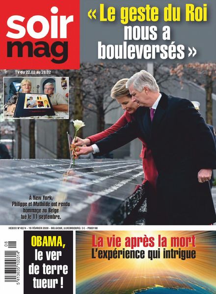 Le Soir Magazine – 24 fevrier 2020