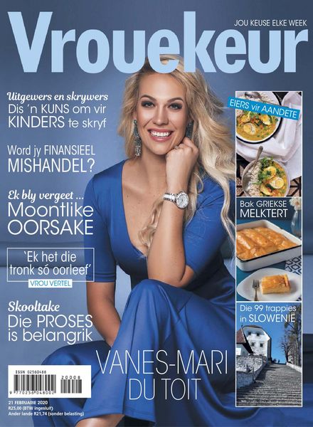 Vrouekeur – 21 Februarie 2020