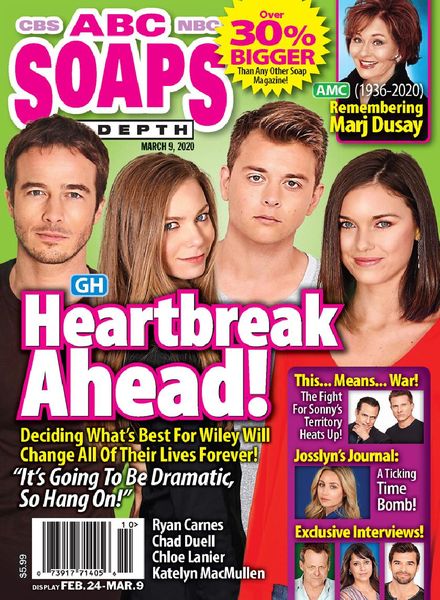 ABC Soaps In Depth – March 09, 2020