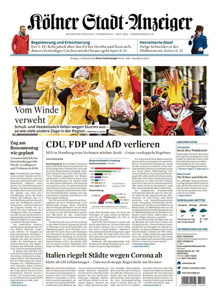 KOlner Stadt-Anzeiger – Februar 2020