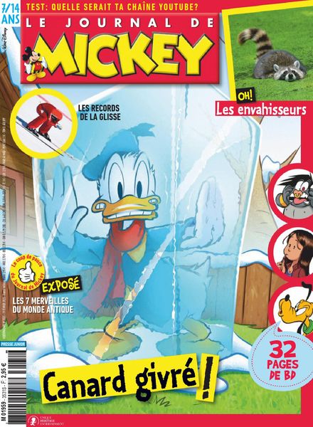 Le Journal de Mickey – 19 fevrier 2020