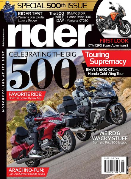 Rider Magazine – May 2018