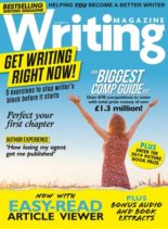Writing Magazine – October 2019