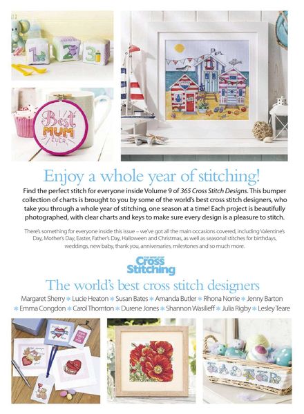 365 Cross Stitch Designs – February 2020