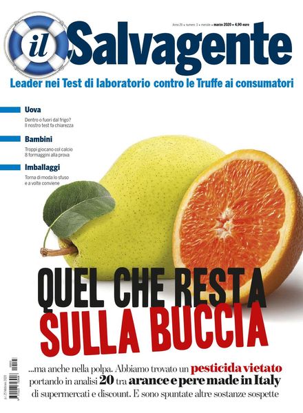 il Salvagente – Marzo 2020