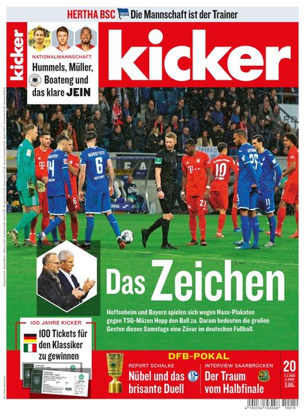 Kicker – 02 Marz 2020