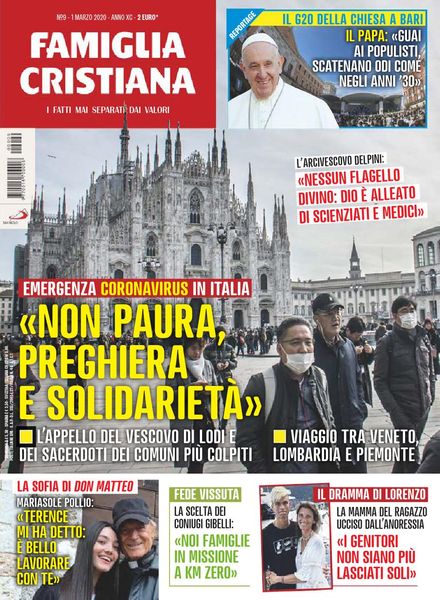 Famiglia Cristiana – 1 Marzo 2020