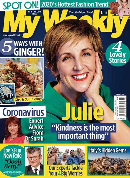 My Weekly – 25 February 2020