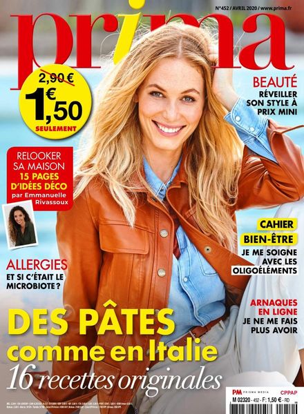 Prima France – Avril 2020