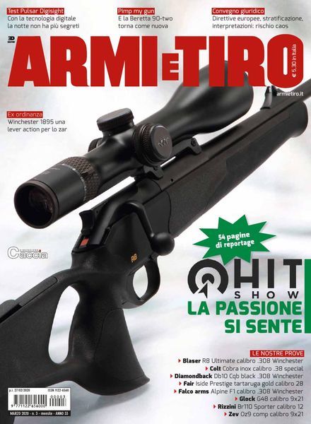 Armi e Tiro – Marzo 2020