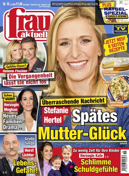 frau aktuell – 02. Marz 2020