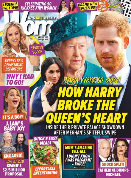 Woman’s Day New Zealand – March 09, 2020