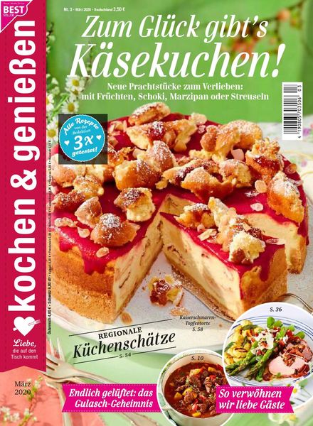 Kochen & Geniessen – Marz 2020