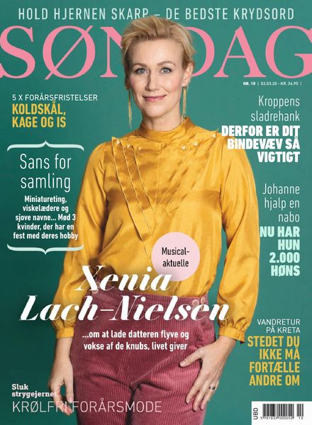Sondag – 02. marts 2020