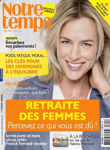 Notre Temps – Avril 2020
