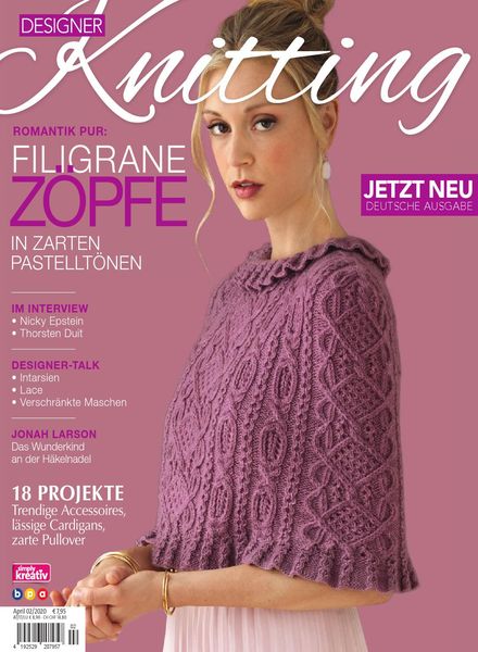 Designer Knitting – April 2020