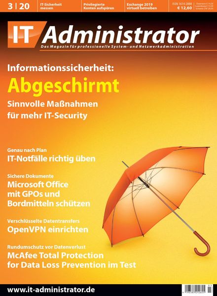 IT-Administrator – Marz 2020