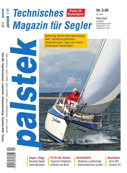 Palstek – Marz-April 2020