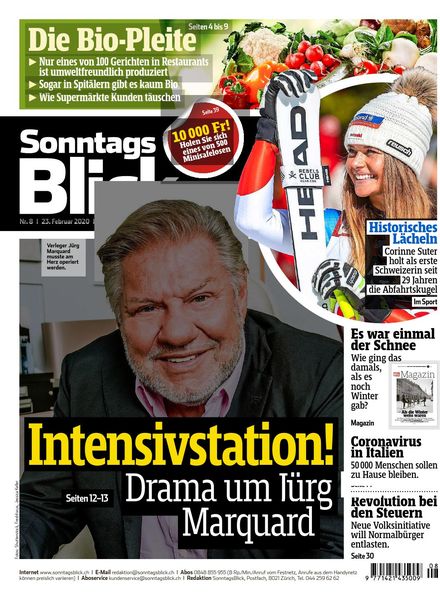 SonntagsBlick – 23 Februar 2020
