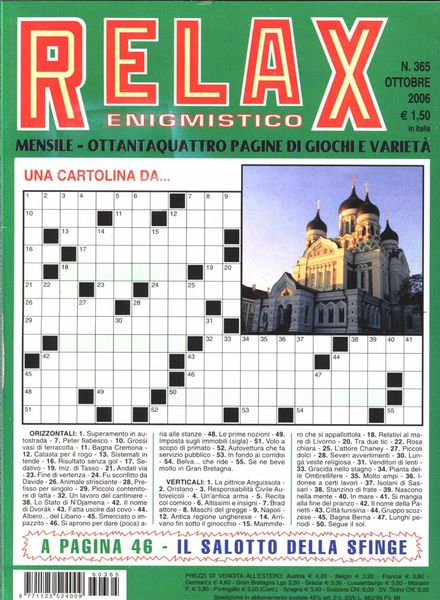 Relax Enigmistico – Ottobre 2006