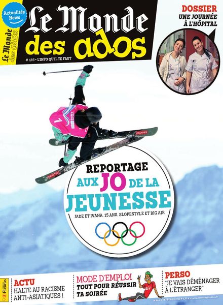 Le Monde des Ados – 19 fevrier 2020