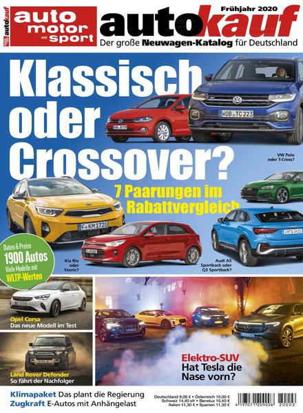 Auto Motor und Sport Autokauf – Fruhjahr 2020