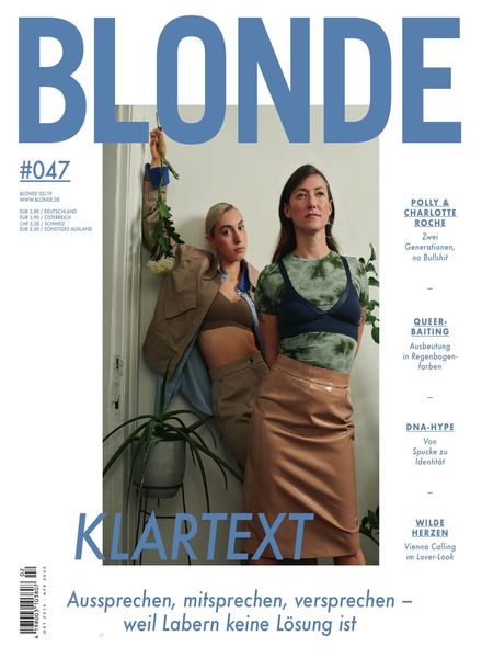 Blonde – Nr.2, 2019