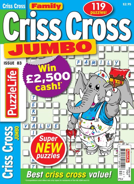 Family Criss Cross Jumbo – Issue 83 – March 2020