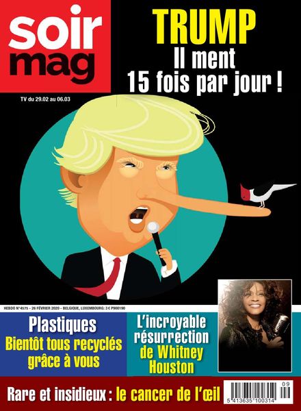 Le Soir Magazine – 29 fevrier 2020