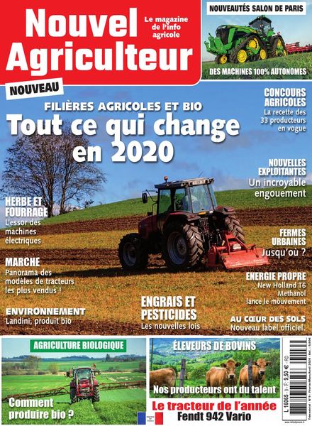 Nouvel Agriculteur – fevrier 2020