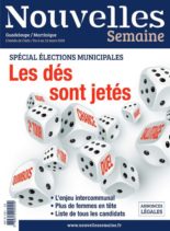 Nouvelles Semaine – 6 Mars 2020