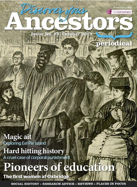 Discover Your Ancestors – October 2019