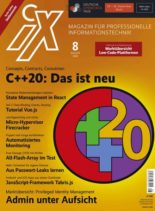 iX Magazin – August 2019