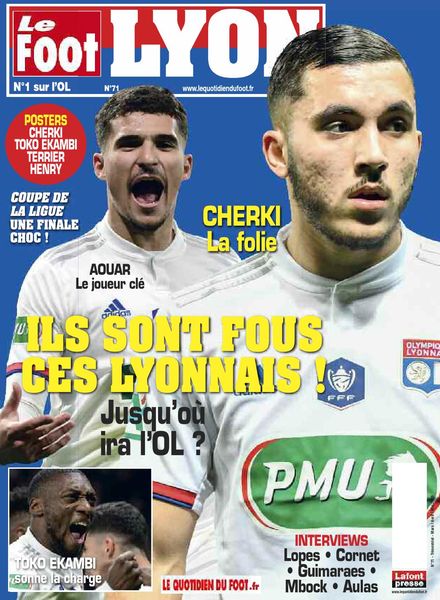 Le Foot Lyon – mars-avril 2020