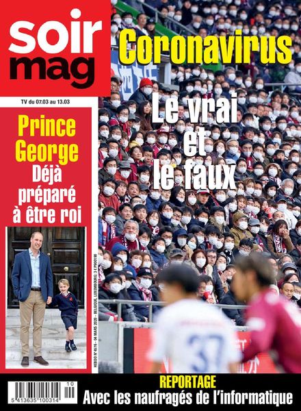 Le Soir Magazine – 07 mars 2020