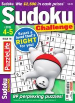 PuzzleLife Sudoku Challenge – Issue 18 – March 2020