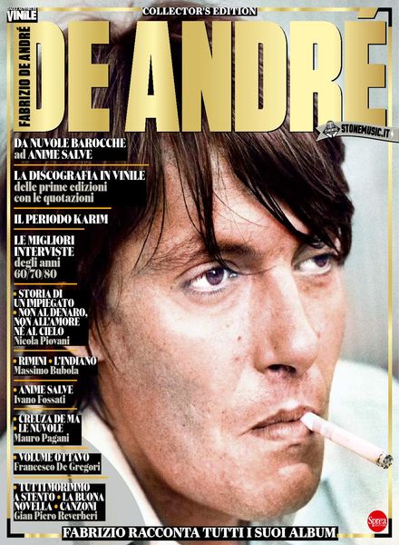 Vinile Monografie – Fabrizio De Andre – Febbraio-Marzo 2020