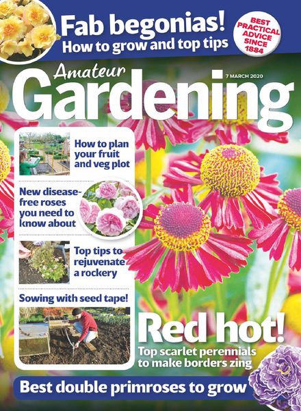 Amateur Gardening – 07 March 2020