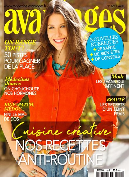 Avantages – Avril 2020