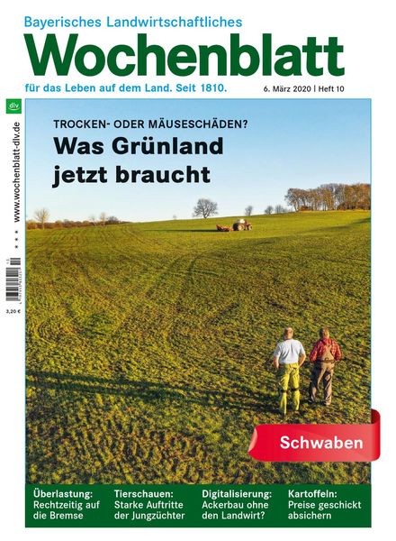 Bayerisches Landwirtschaftliches Wochenblatt Schwaben – 05 Marz 2020