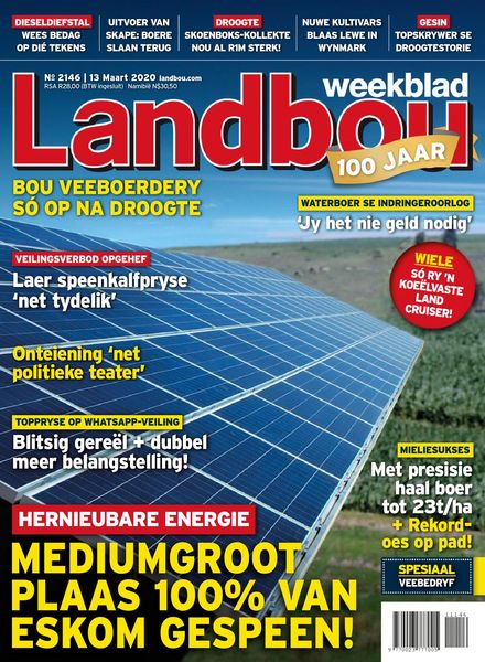 Landbouweekblad – 13 Maart 2020