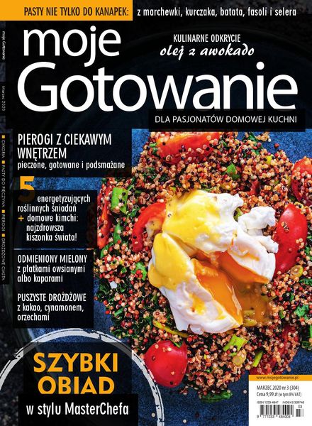 Moje Gotowanie – Marzec 2020