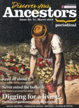 Discover Your Ancestors – March 2019