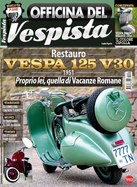Officina del Vespista – Luglio-Agosto 2020