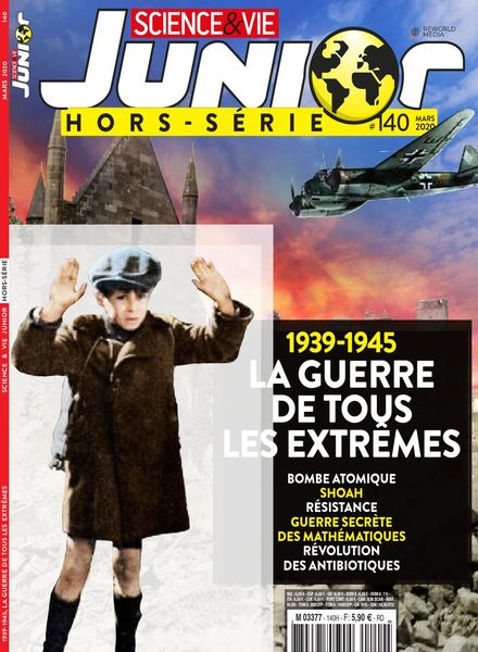 Science & Vie Junior – Hors-Serie – mars 2020