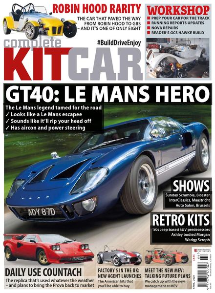 Complete Kit Car – April 2020
