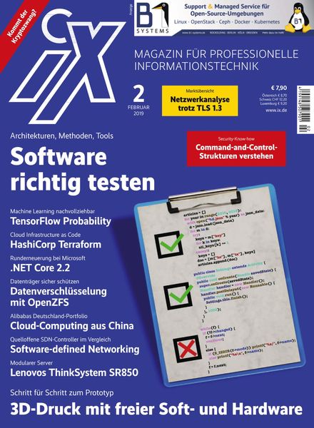 iX Magazin – Februar 2019